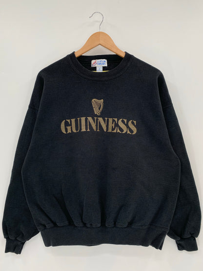 90's GUINNESS Made in USA Size XL Vintage Sweat-shirt / K7052