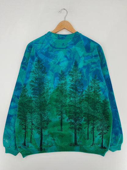 Vintage KONOCTI HARBOR (No tag) Approx. Size XL Animal Sweat-Shirt / E2430S