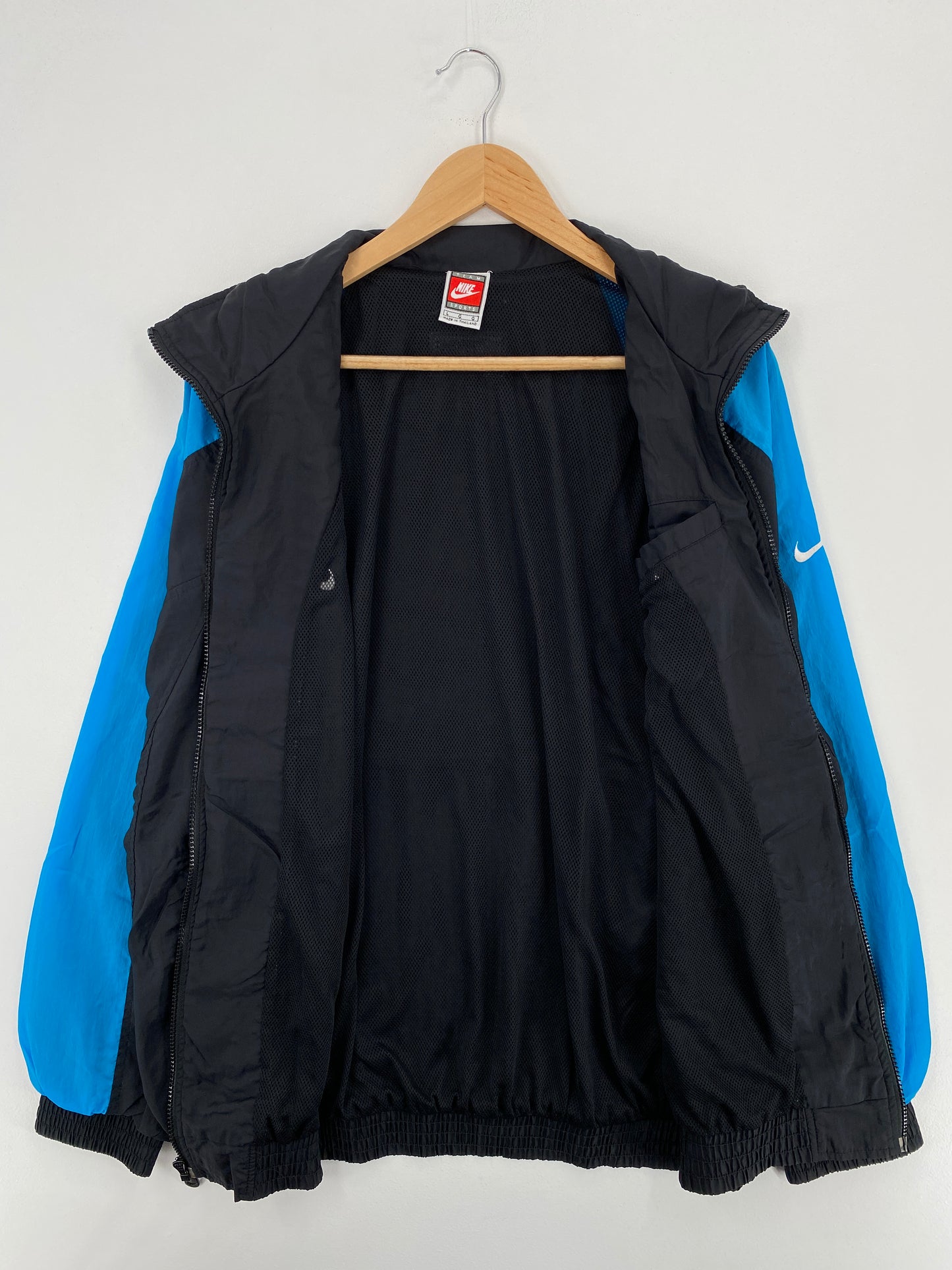 90’s NIKE NORTH CAROLINA PANTHERS Size L NFL Nylon Jacket / A4587