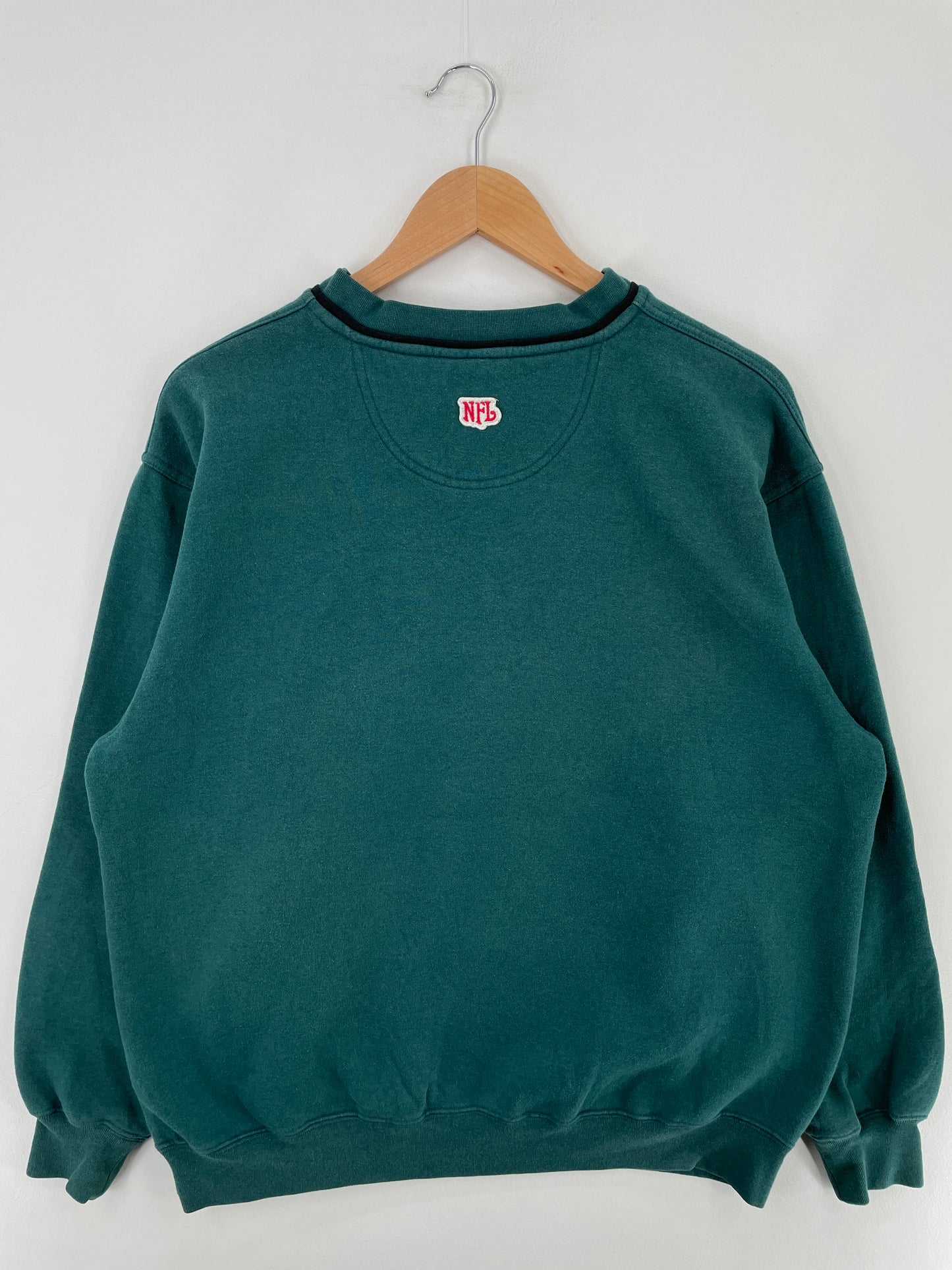 Vintage PHILADELPHIA EAGLES Size L NFL Sweat-shirt / E2738S