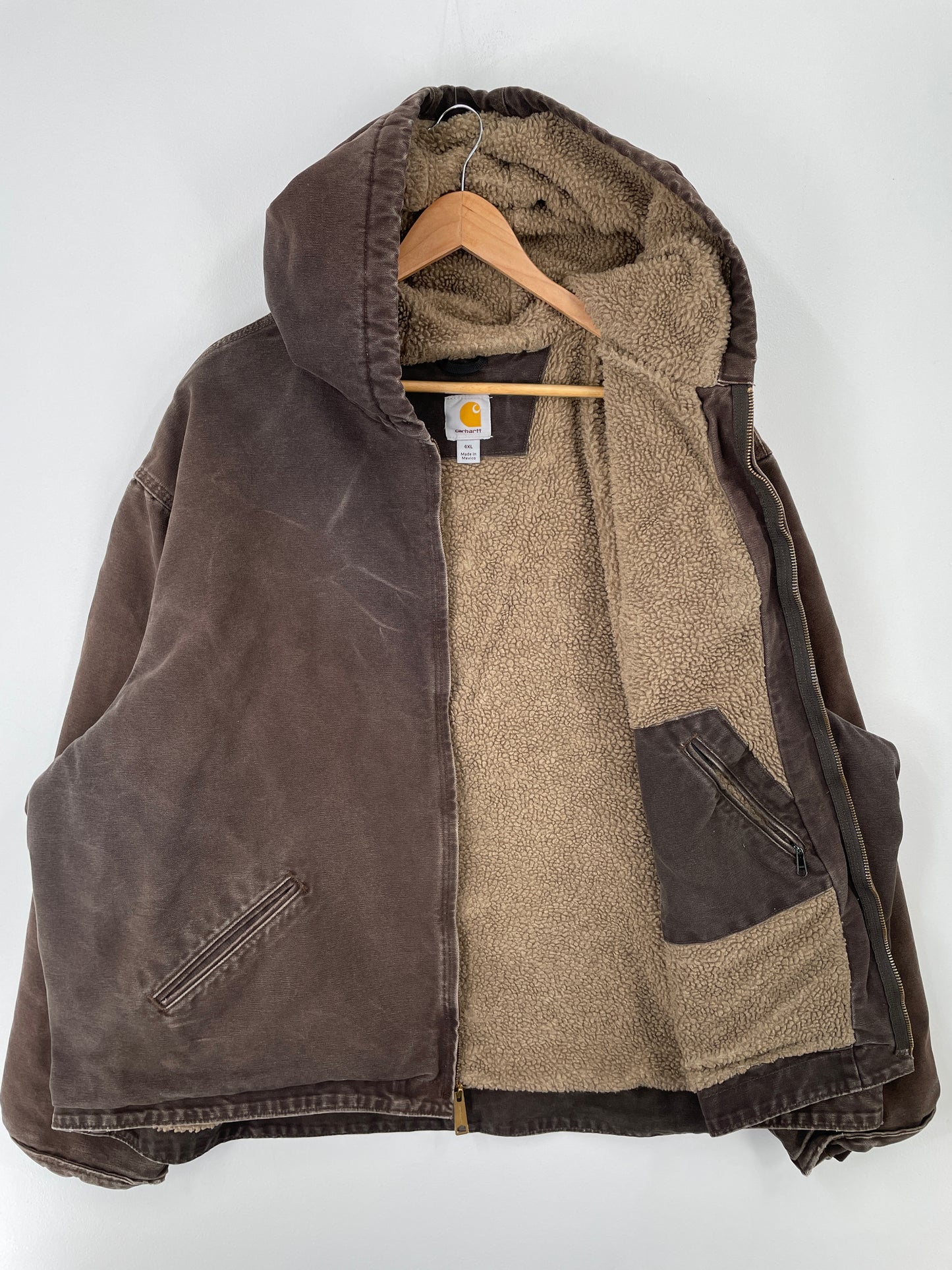 Vintage CARHARTT Size XXXXL Hoodie Duck Jacket / A9646