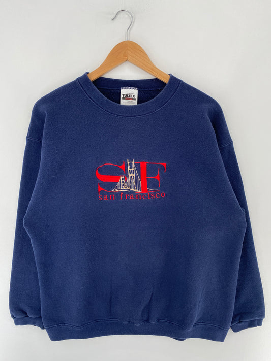 90’s SAN FRANCISCO Size L Vintage Sweat-Shirt / E6110S
