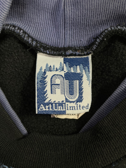 90's DEER Animal Made in USA Size L Vintage Sweat-Shirt / E4836S