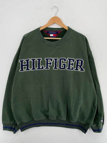 90’s TOMMY HILFIGER Size XXL Sweat-shirt / A5860