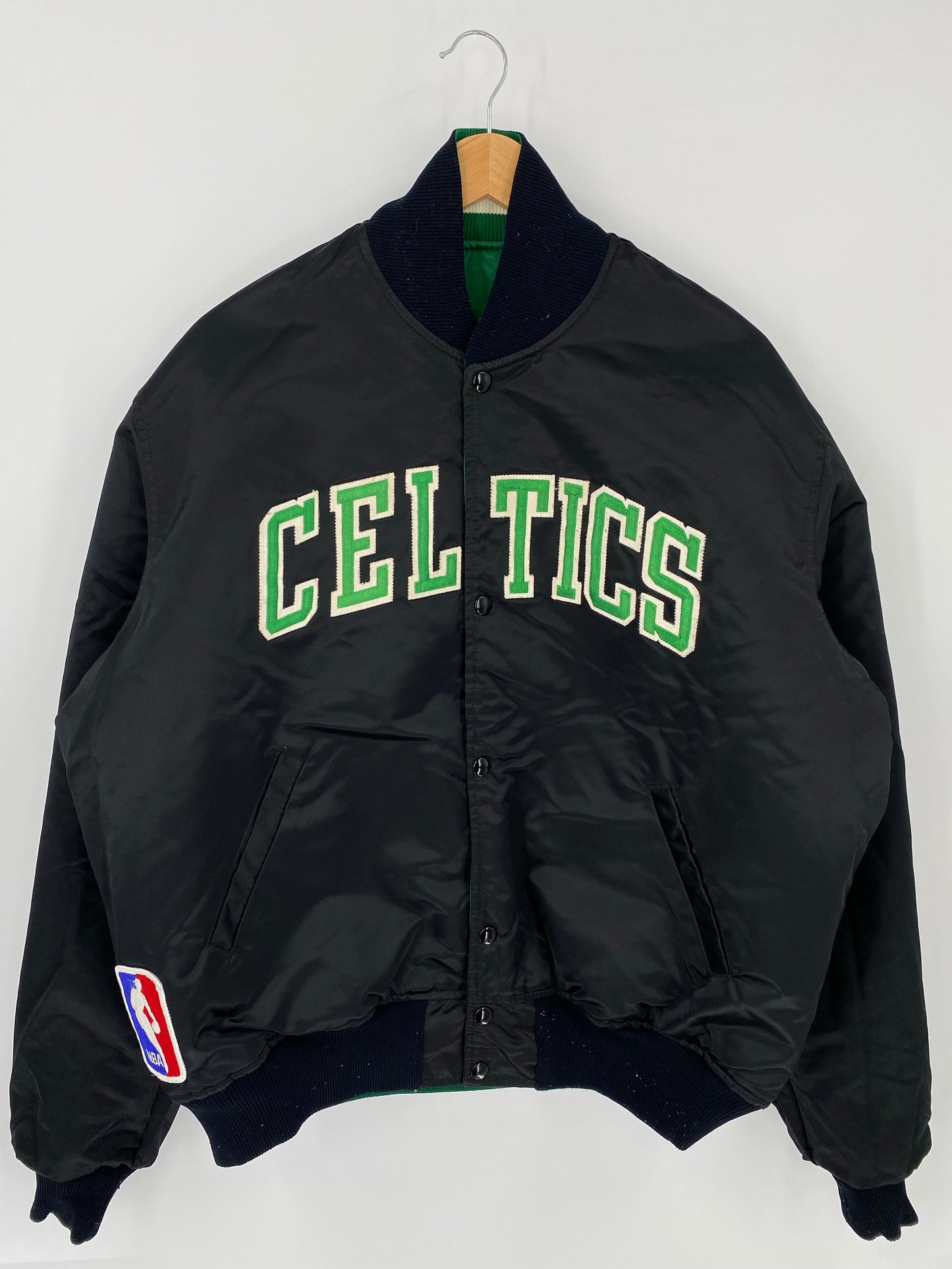 90’s STARTER x BOSTON CELTICS Size XL NBA Reversible Nylon Jacket / K6907