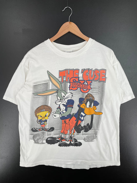 1995 LOONEY TUNES x SYRACUSE Size L Vintage T-Shirt / A531