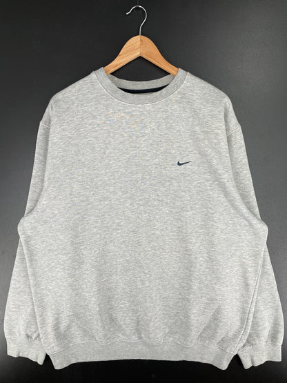 00' NIKE MINI SWOOSH Size L Vintage Sweat-shirt / A6572
