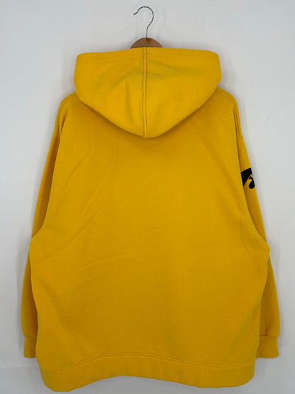 00’ NIKE UNIVERSITY OF IOWA HAWKEYES Size XL Vintage College Hoodie Sweat-shirt / K6205
