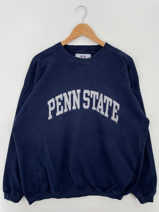 90's PENN STATE Made in USA Size XL Vintage College Sweat-Shirt / A6919