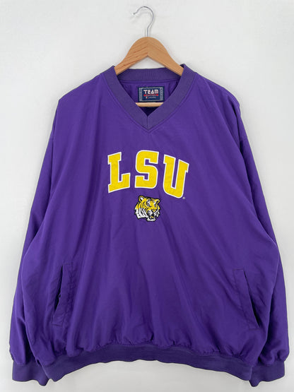 Vintage LSU Size XXL College Nylon Jacket / A9558