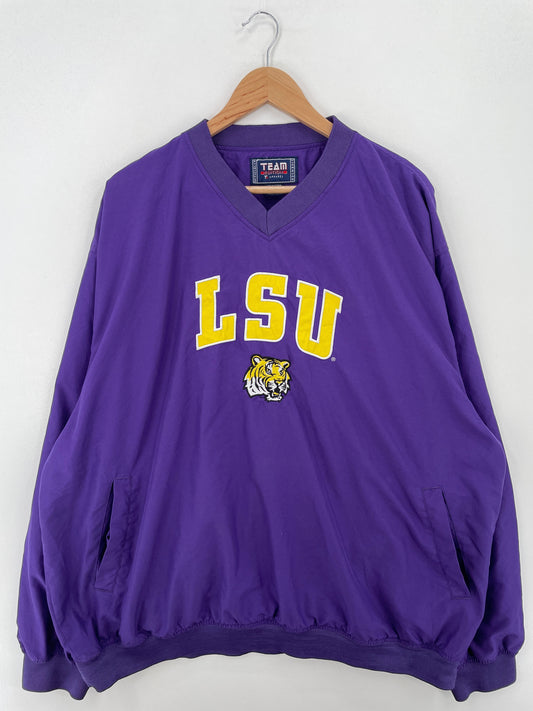 Vintage LSU Size XXL College Nylon Jacket / A9558