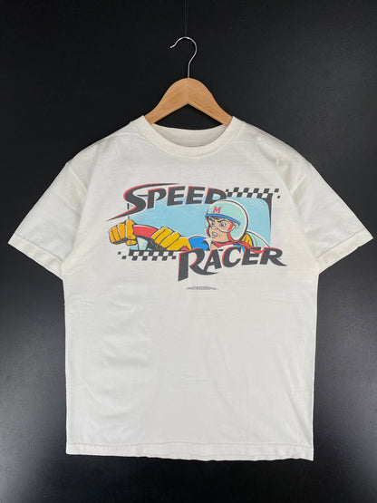 1998 SPEED RACER Made in USA Size M Vintage T-shirt / E6573T