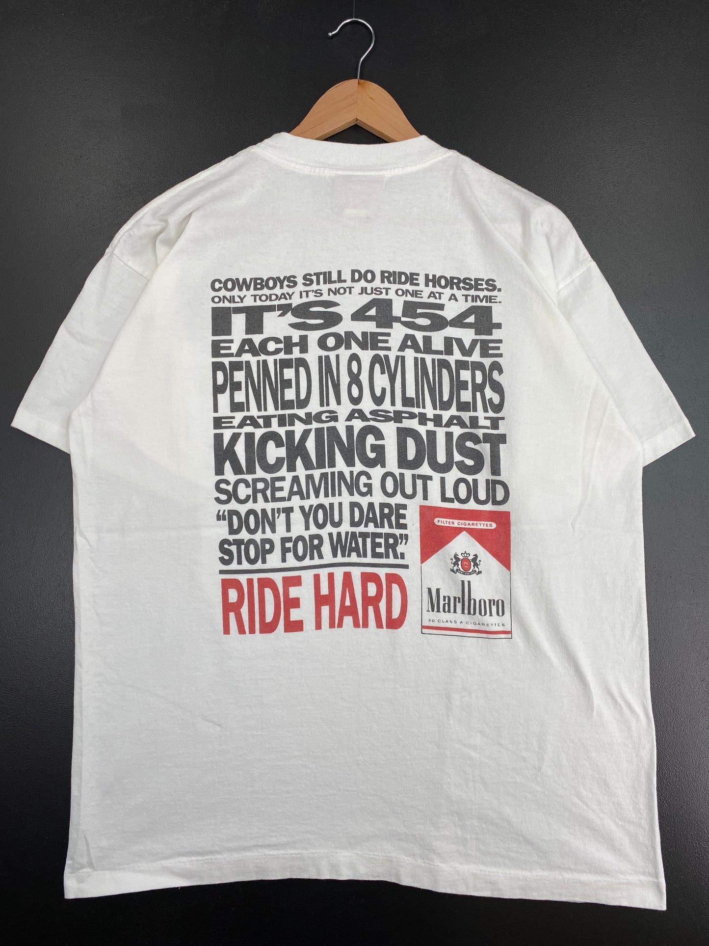 90’s MARLBORO Made in USA Size One Size(Approx.XL) T-Shirts / A2959
