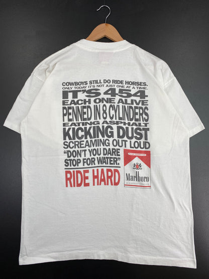 90’s MARLBORO Made in USA Size One Size(Approx.XL) T-Shirts / A2959