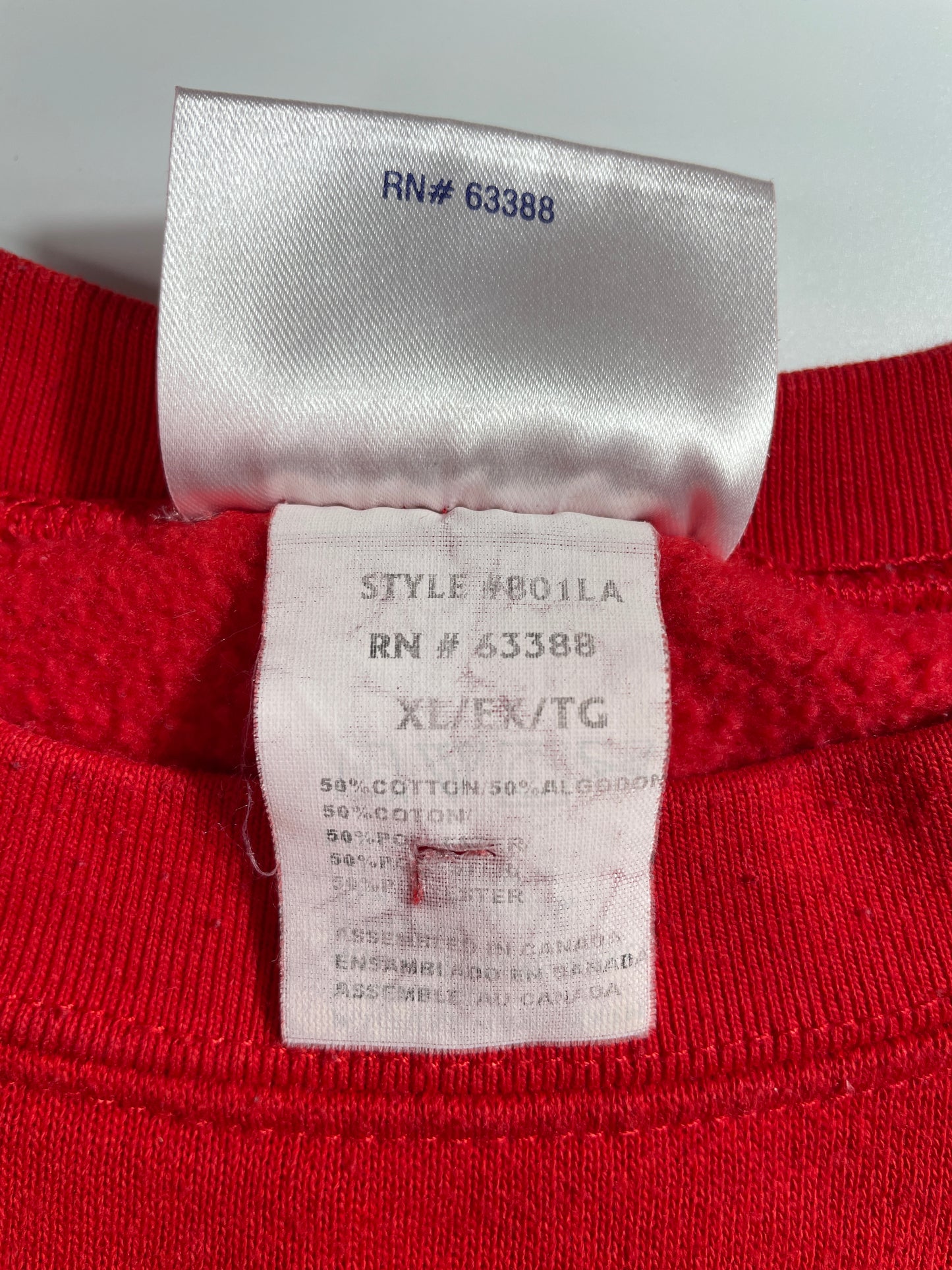 .00' KANSAS CITY CHIEFS Size XL Vintage NFL Sweat-Shirt / E2597S