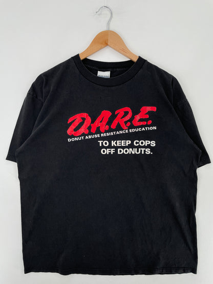90’s D.A.R.E Size XL Vintage T-Shirt / E2718T