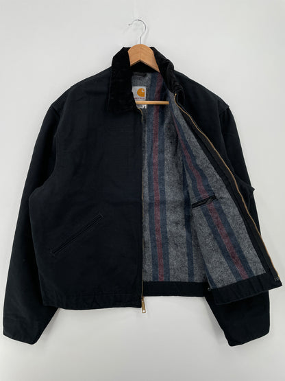 Vintage CARHARTT Size L Duck Zip-up Jacket / A8509