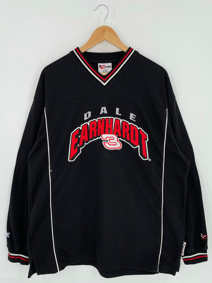 Vintage NASCAR DALE EARNHARDT Size XL Racing Sweat- Shirts / K5240