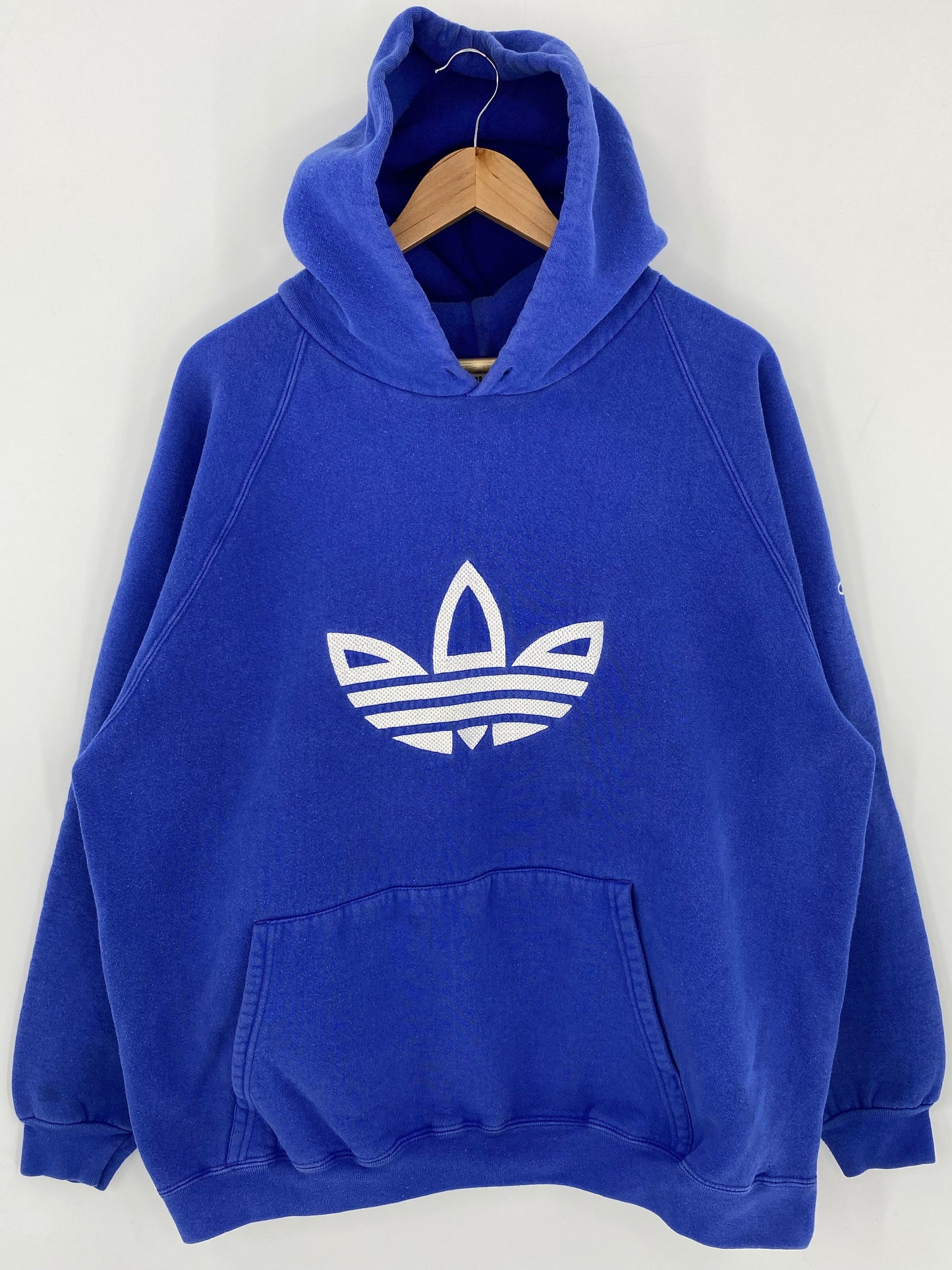 90’s ADIDAS Made in USA Size XL Hoodie Sweat-shirt / A8883