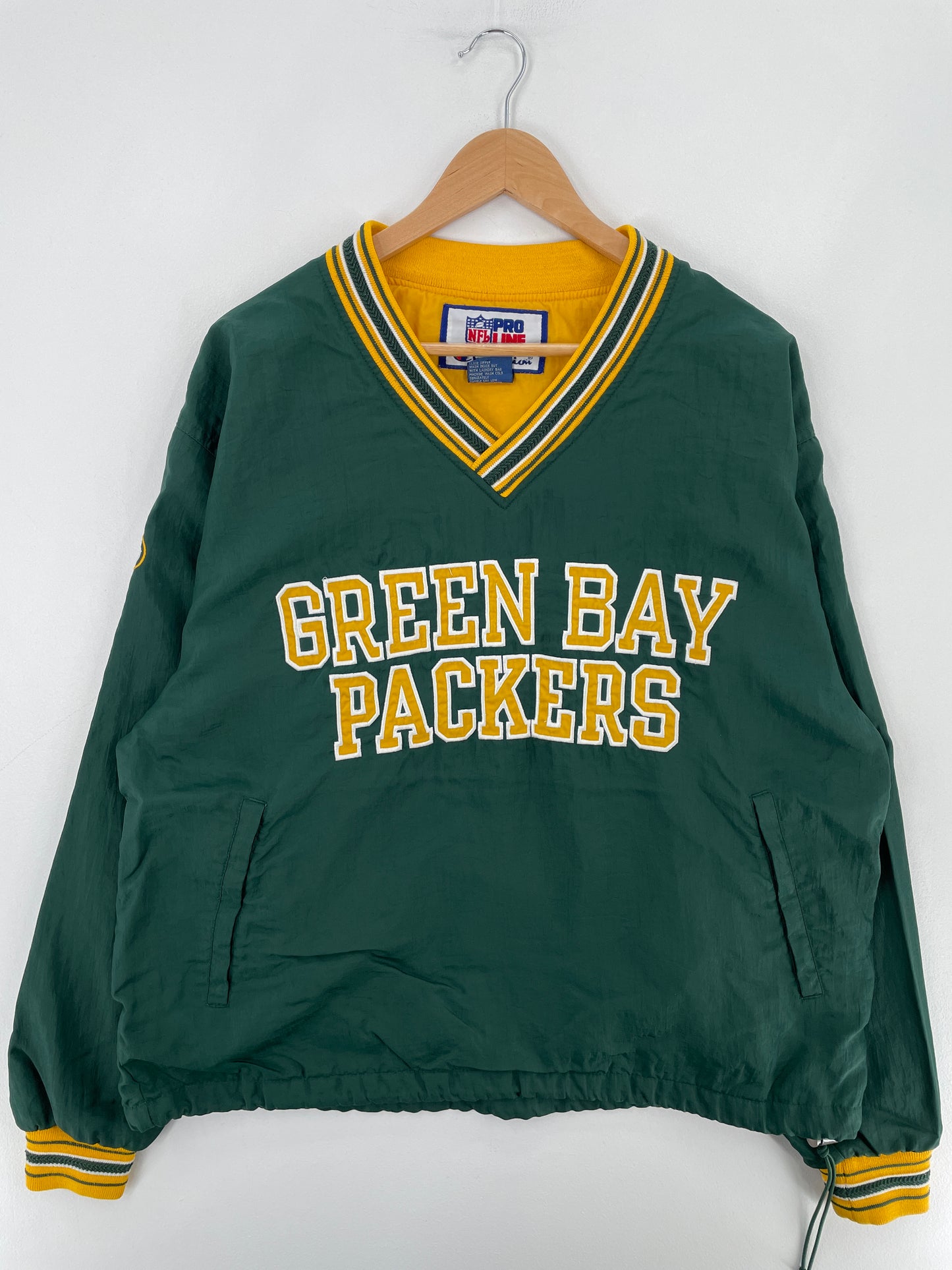 Vintage Champion x CHAMPION x GREEN BAY PACKERS Size M Vintage NFL Nylon Jacket / E3221N
