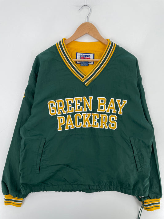 Vintage Champion x CHAMPION x GREEN BAY PACKERS Size M Vintage NFL Nylon Jacket / E3221N
