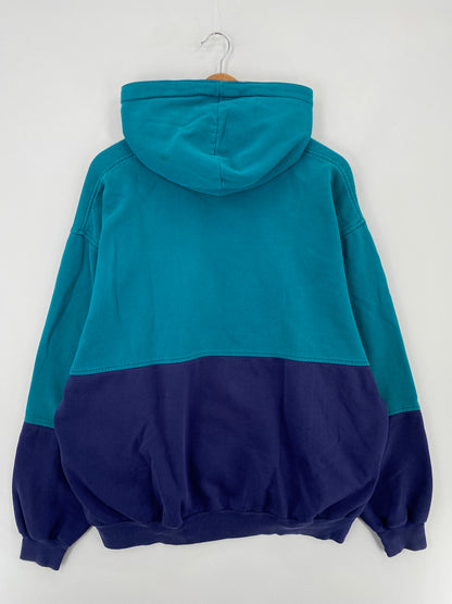 90's NIKE Silver Tag Size XL Vintage Hoodie Sweat-shirt / E1613S