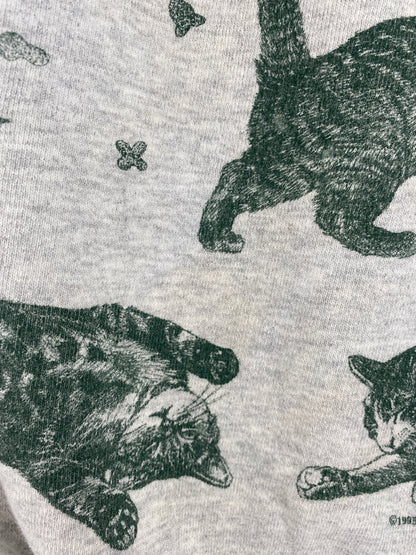 1995 CATS Made in USA Size XL Vintage Sweat-shirt / E2832S