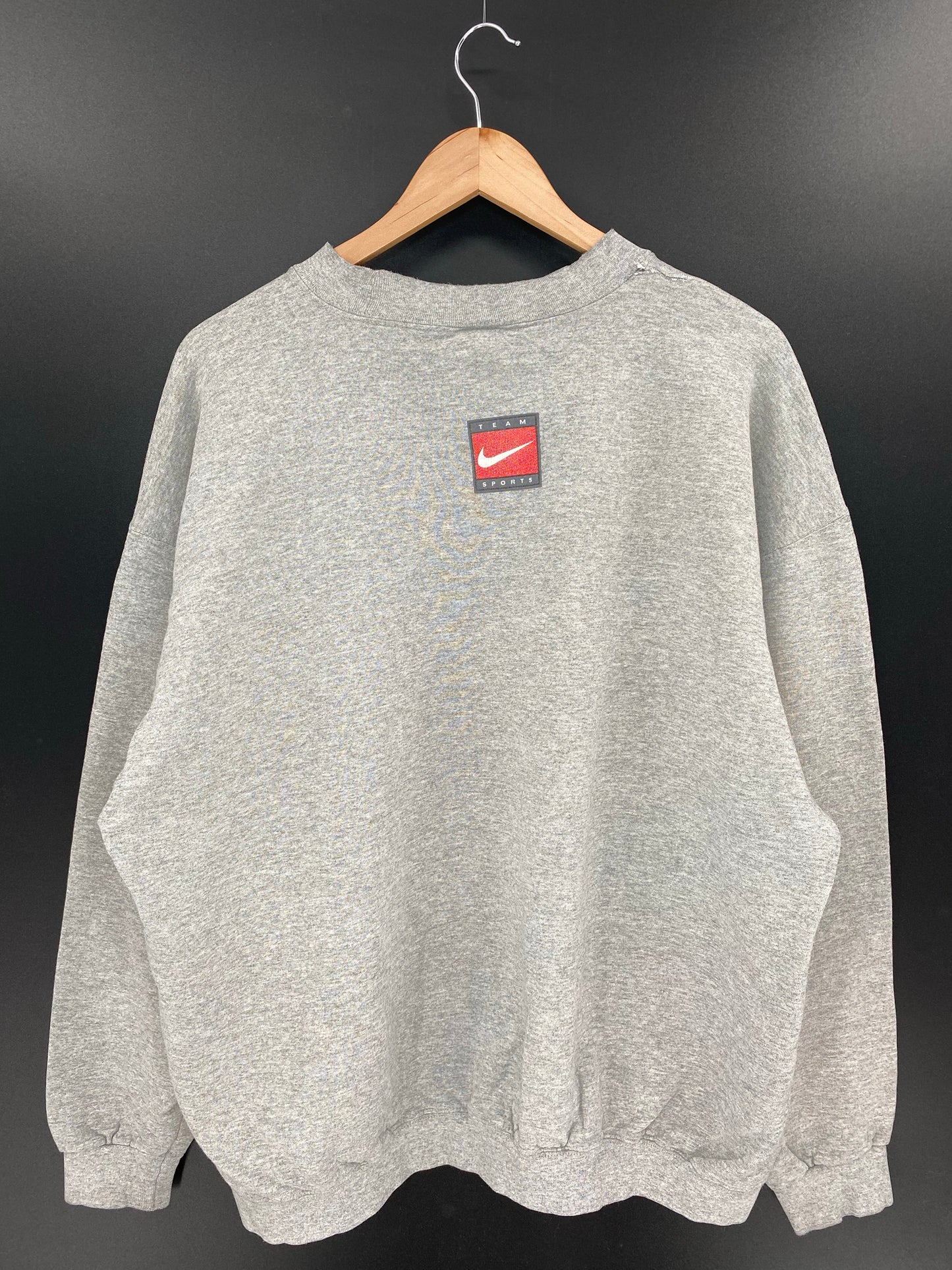 90's NIKE MICHIGAN FOOTBALL  Made in USA Size XL Vintage College Sweat shirt / K7538