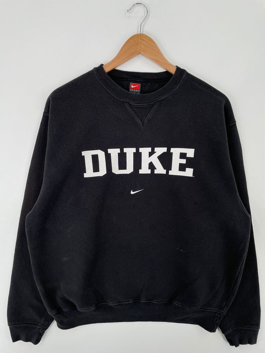 00' NIKE x DUKE BLUE DEVILS Size M College Vintage Sweat-Shirt / A9673