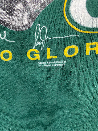 1997 GREEN BAY PACKERS Made in USA Size XL Vintage NFL Sweat-Shirts/ K8809