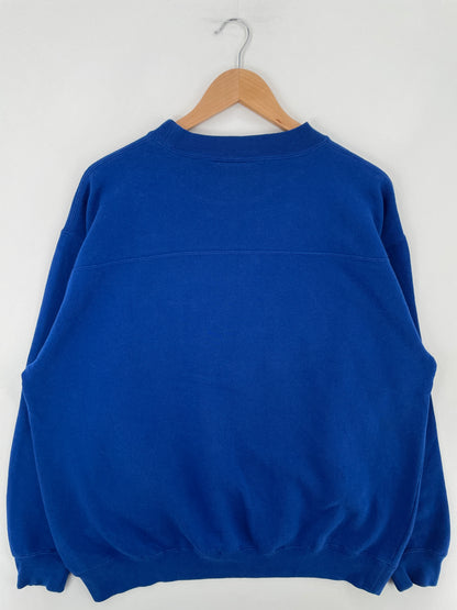 90’s NEW YORK GIANTS Size L Vintage NFL Sweat-Shirt / E3623S