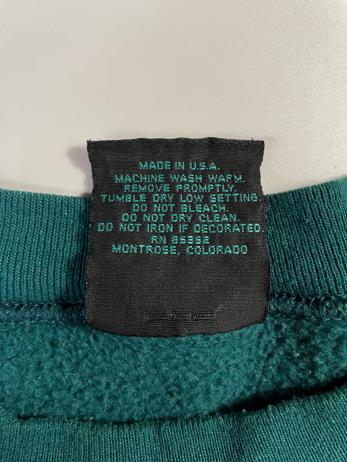 90's WOLF Made in USA Size XL Vintage Animal Sweat-Shirt / E1029