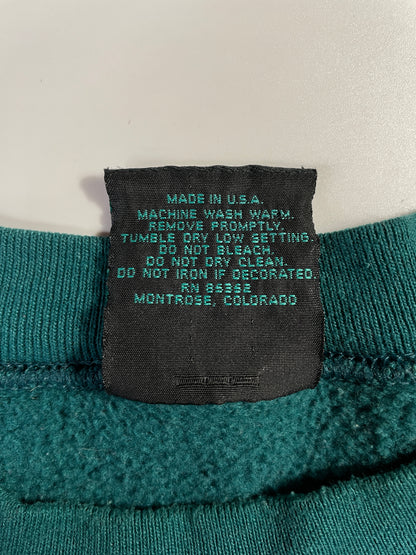 90's WOLF Made in USA Size XL Vintage Animal Sweat-Shirt / E1029