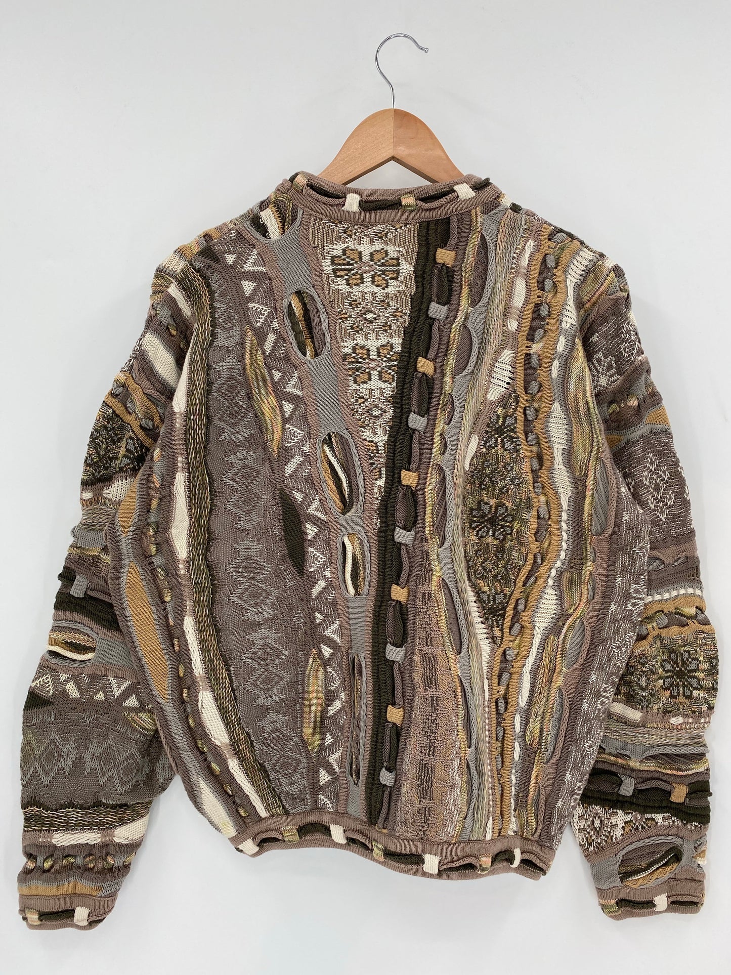 Vintage 3D COOGI- Style Size M Knit Sweater/ A7909