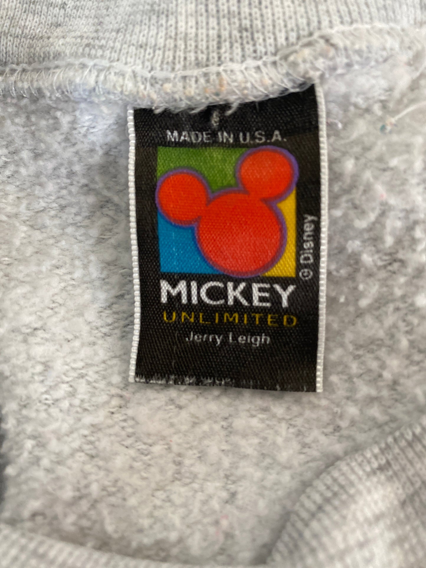 90's DISNEY MICKEY MINNIE Made inUSA Size XXL Vintage Sweat-Shirts / A1563