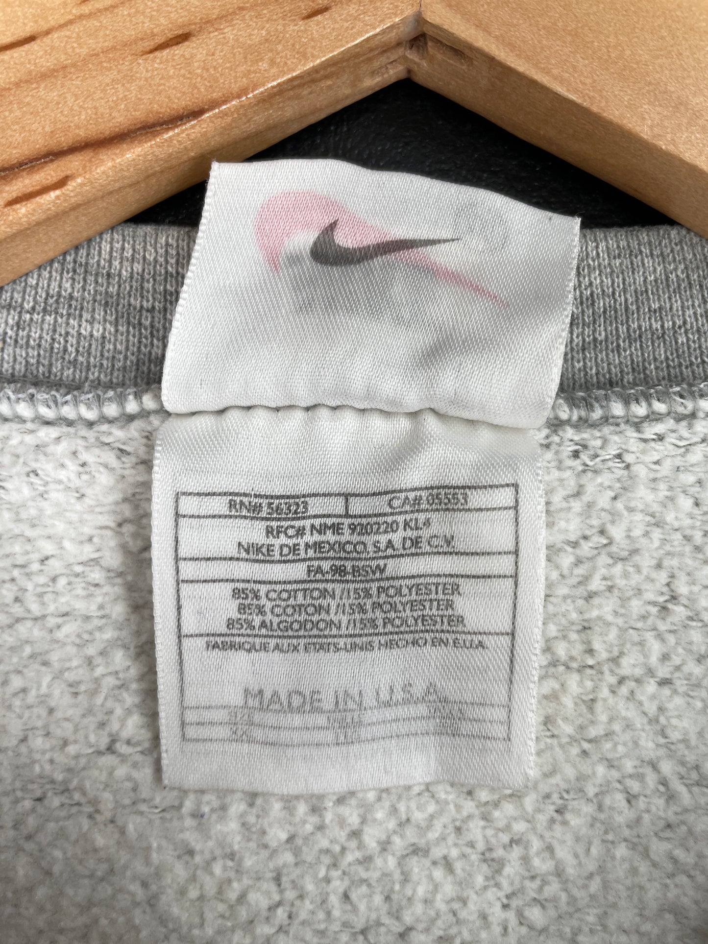 90’s NIKE Made in USA Size XXL Vintage Sweat-Shirt / A6333