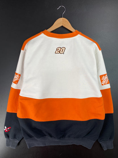 Vintage HOME DEPOT Size M Racing Sweat-shirt / A9659