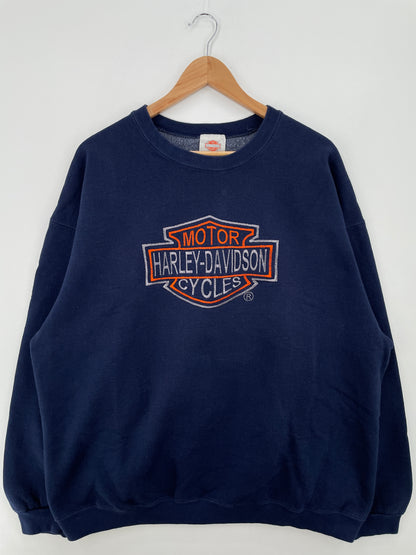 Vintage HARLEY DAVIDSON Size XL Sweat-Shirt / A8563