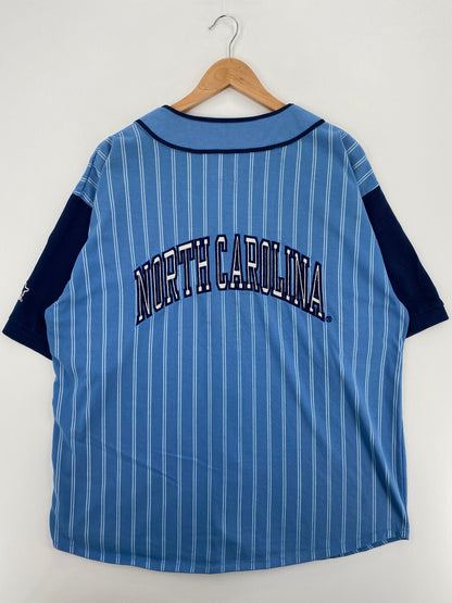 90's NORTH CAROLINA Size L Vintage College Baseball-Shirt  / A6086