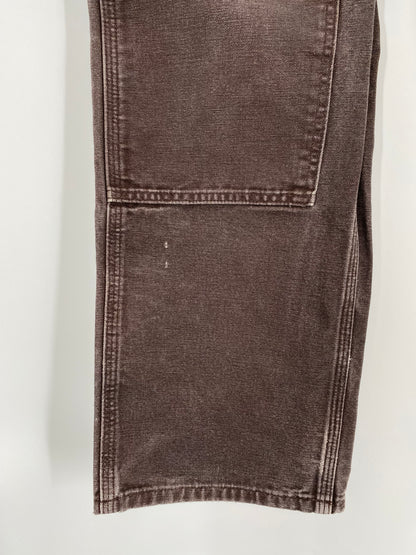 Vintage CARHARTT Size W29xL30 Double Knee Duck Pants / A1086