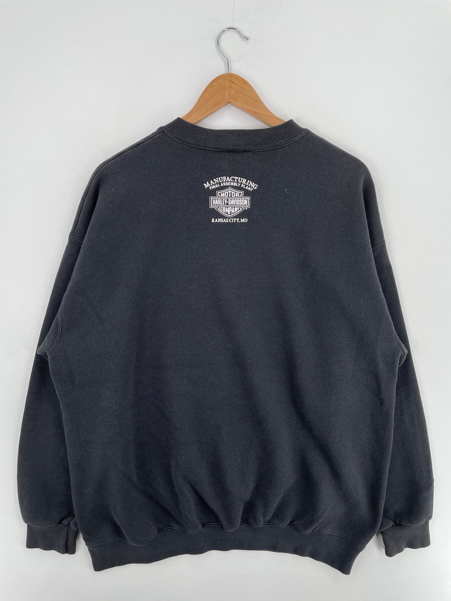 2001 HARLEY DAVIDSON Size XL Vintage Sweat-shirt / A5164