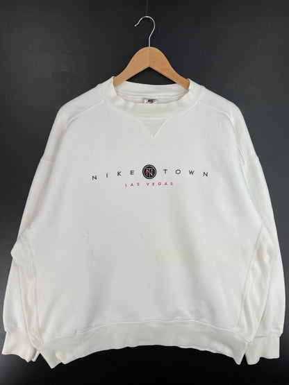 90's NIKE TOWN LAS VEGAS Size L Vintage Sweat shirt / E4132S
