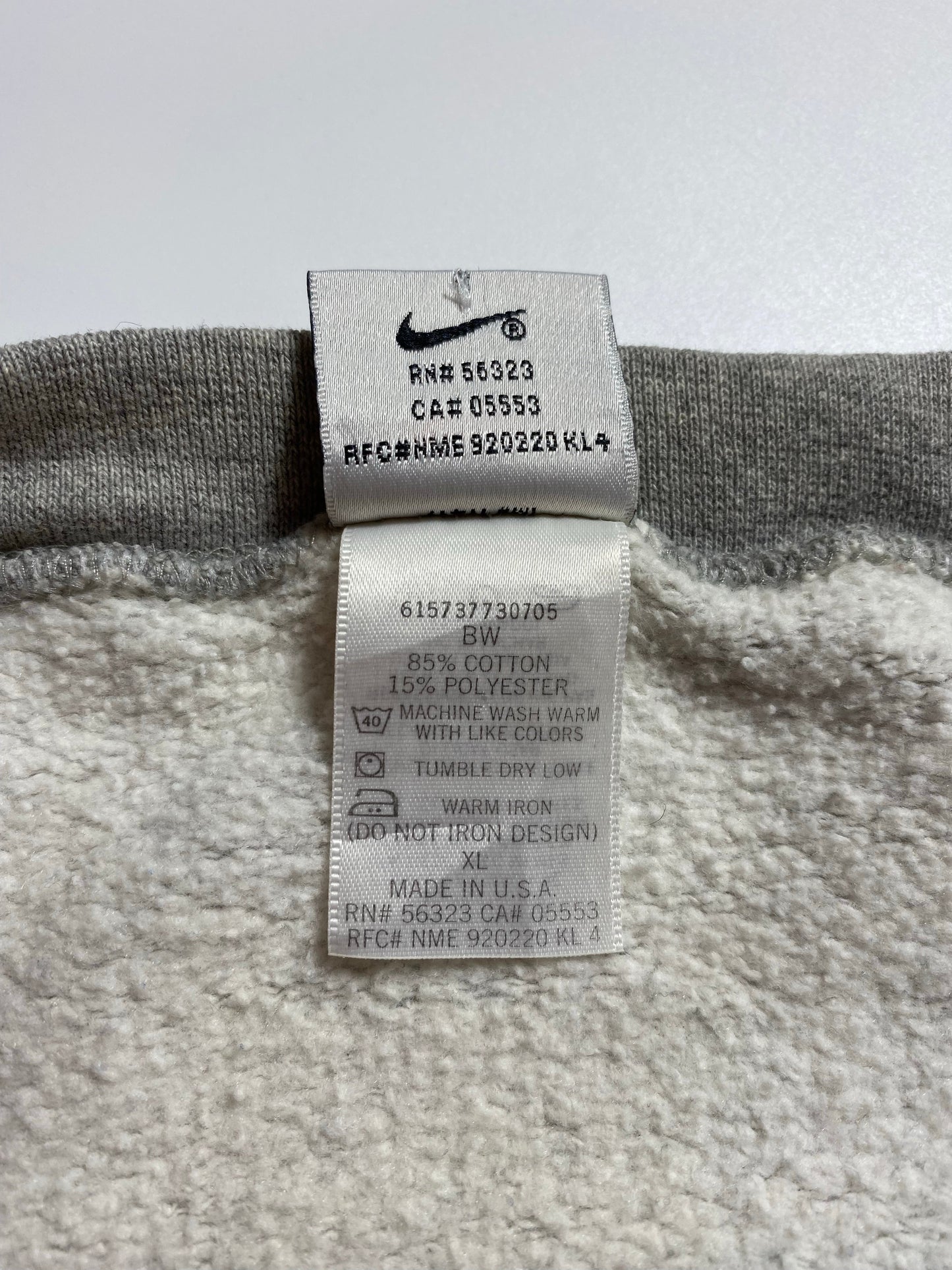 90’s NIKE x OHAIO STATE BUCKEYES Made in USA Size XL Vintage College Sweat-shirt / A9798