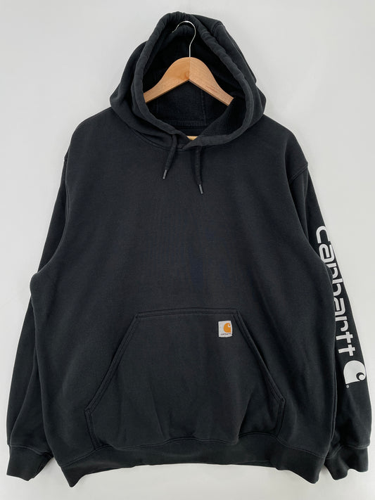 .Vintage CARHARTT Size XL Hoodie Sweat-Shirt / E4363S