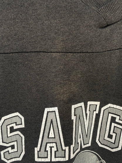 90’s LOS ANGELES RAIDERS Size No Tag( approx. M) Vintage NFL T-shirt / K4921