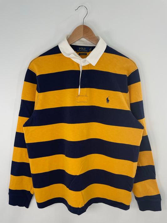 90's POLO RALPH LAUREN Size L Vintage Rugby-Shirt / K8937