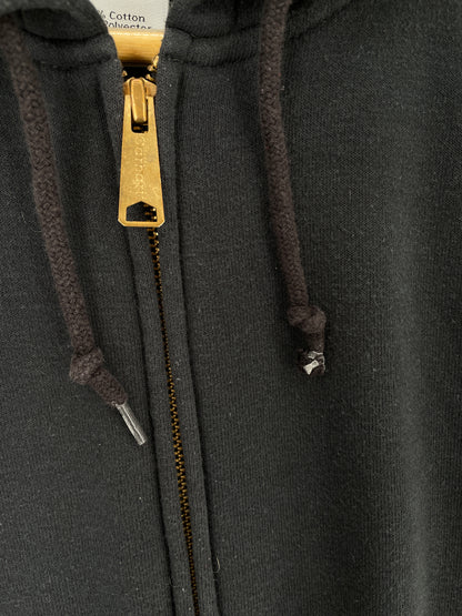 Vintage CARHARTT Size L Hoodie Zip-up Sweat-Shirt / E2632S