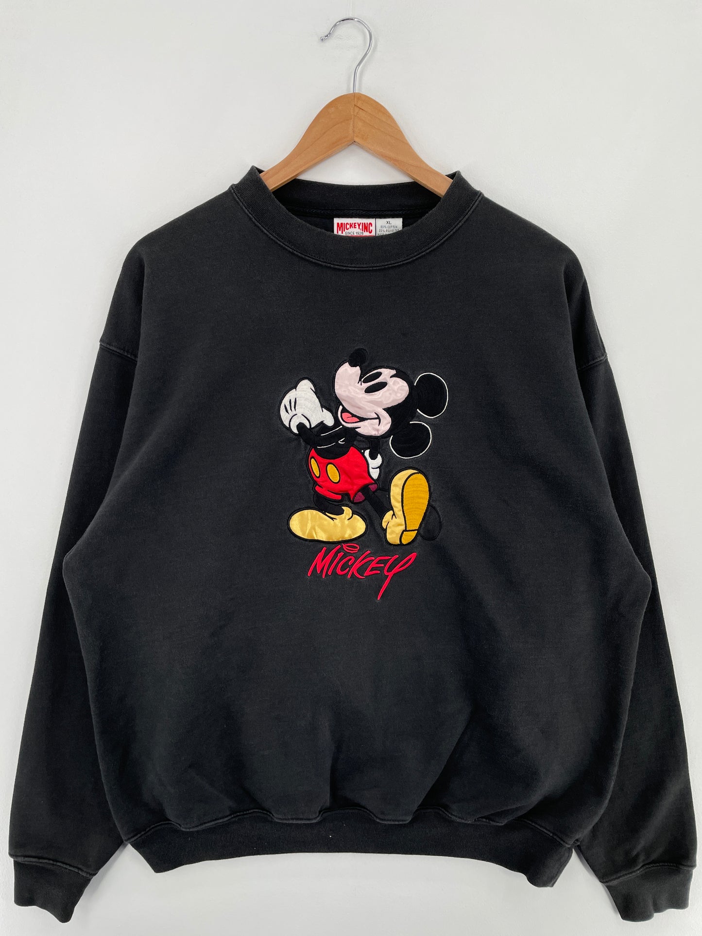 90's DISNEY MICKEY Size XL Vintage Sweat-shirt / E1082