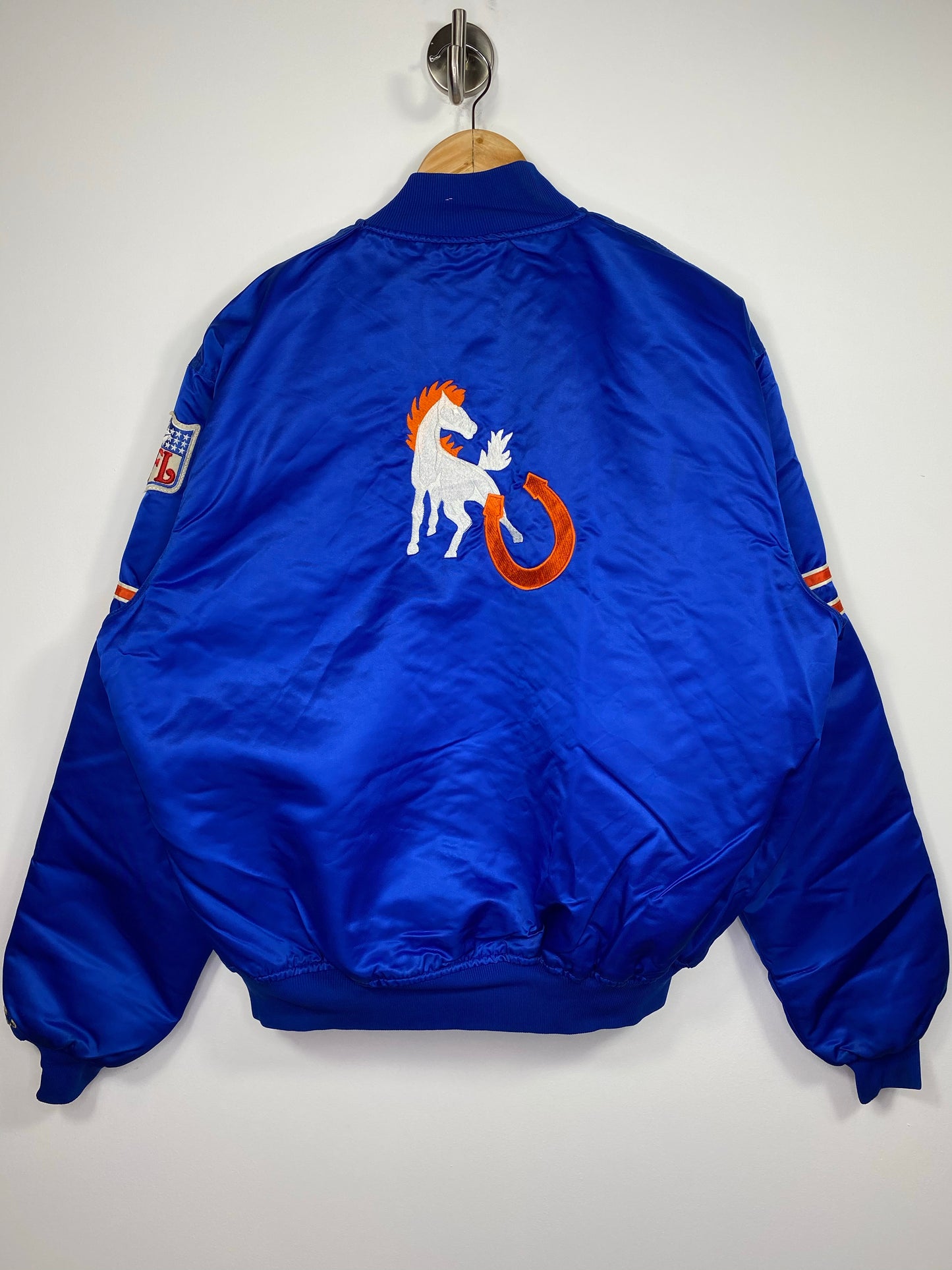 90's Starter x Broncos Vintage Padded NFL Nylon Jacket / 5035