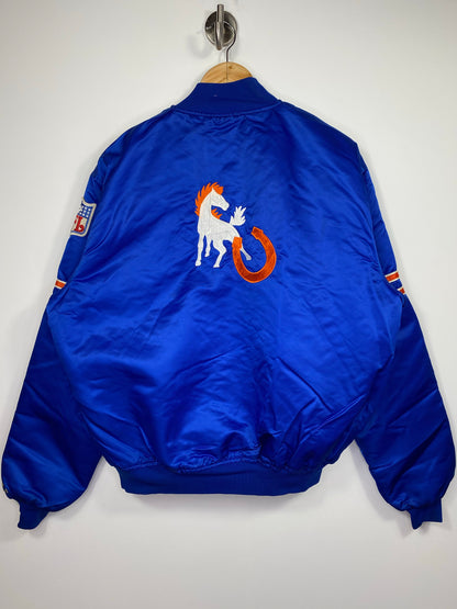 90's Starter x Broncos Vintage Padded NFL Nylon Jacket / 5035
